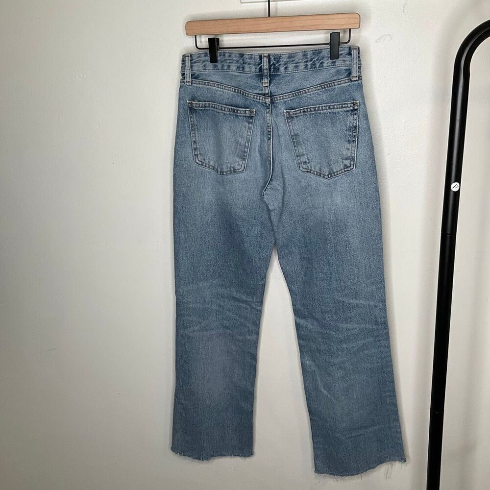 Zara High RiseStraight Leg Jeans - Picture 2 of 5